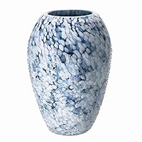 Amazon.co.jp: アデリア(ADERIA) 津軽びいどろ 津軽雪景花器 雪影 日本